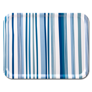 Bild på Stripes Blue 43x33cm