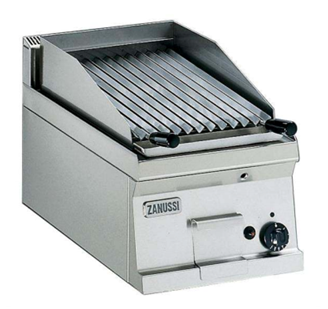 Bild på Lavastensgrill gas, bänk, 350 mm Bred