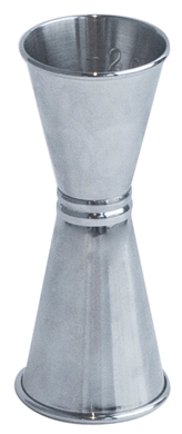 Bild på Mätmått Jigger 2/4 cl, Rundad kant